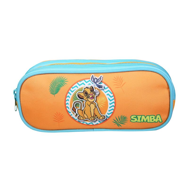 3666311023700-Trousse Le Roi Lion - 2 compartiments - jaune - Bagtrotter-P_405164078_1-0