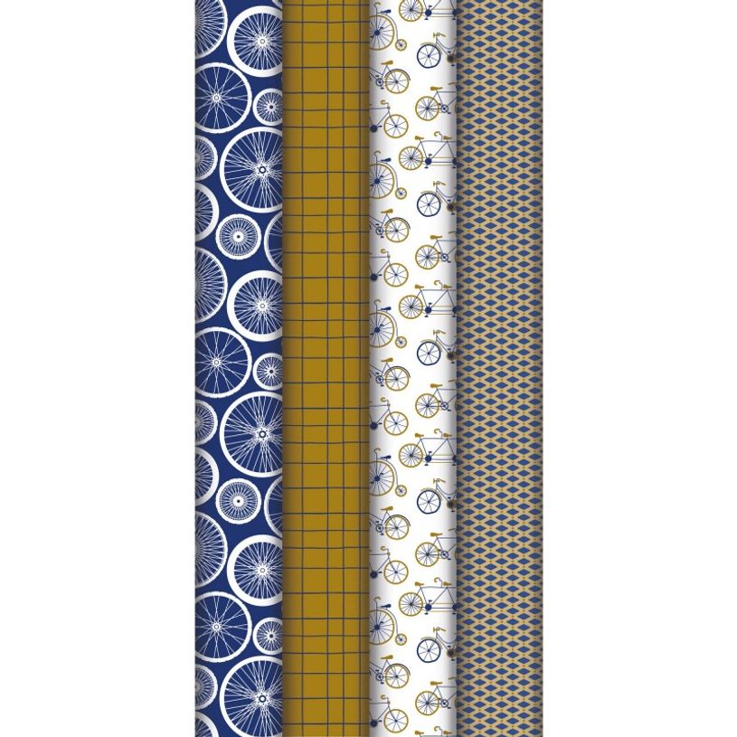 3329682140017-Clairefontaine - Papier - bike - Rouleau (70 cm x 2 m) - variée - 60 g/m² - papier kraft-P_405164726_1-0
