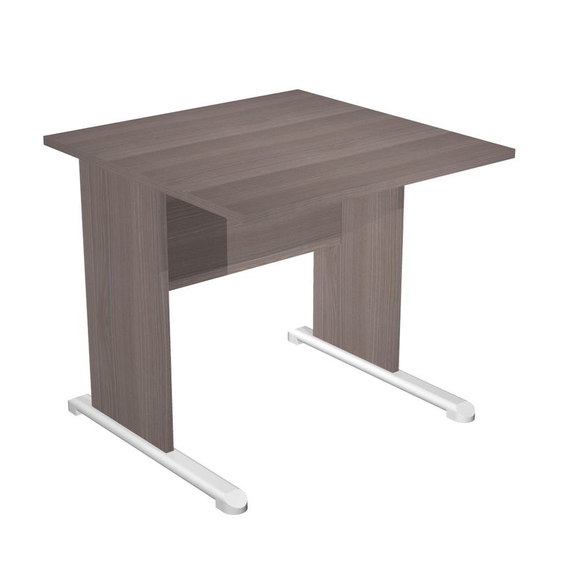 7331920000355-Bureau droit Trend - L80 - Pieds bois - plateau imitation frêne Toscan-P_405165575_1-0
