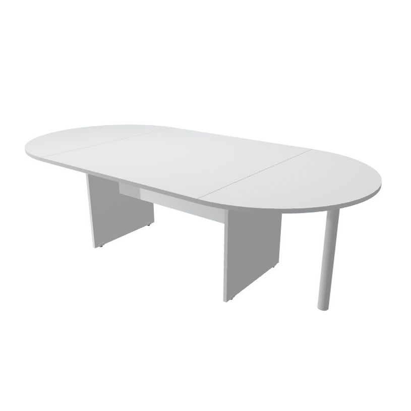 7331920003653-Table de réunion Trend - ovale - L220 cm - blanc-P_405165695_1-0