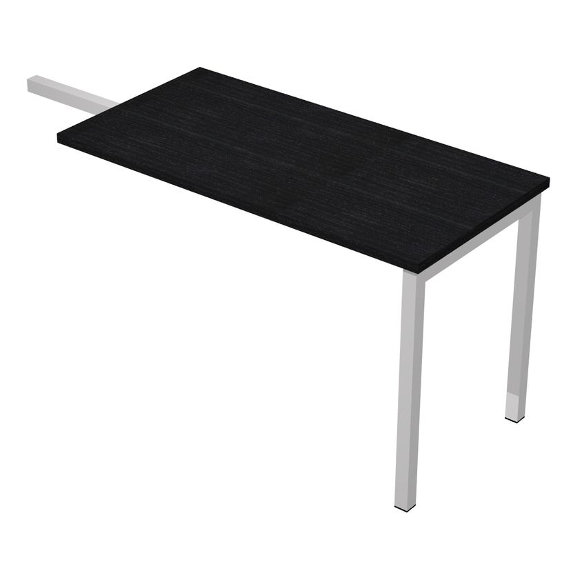7331920001956-Retour direct pour Bureau Trend pieds métal arche - L120 - plateau imitation frêne noir-P_405165752_1-0