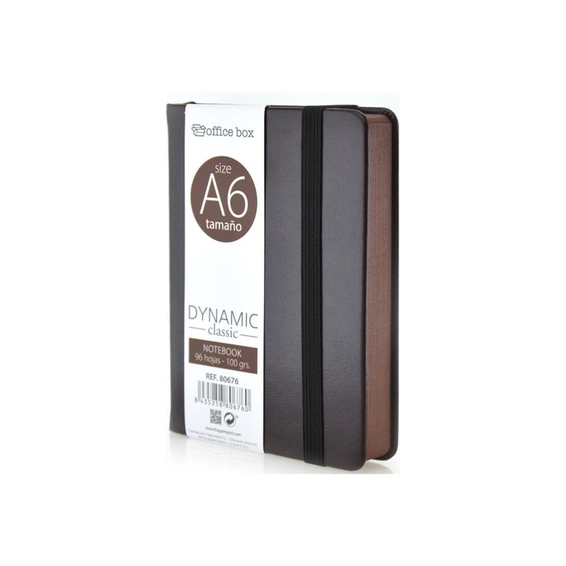 8435258806760-Office Box Dynamic Classic - Cahier de notes - A6 - 105 x 145 mm - 96 feuilles / 192 pages-P_405166542_5-3