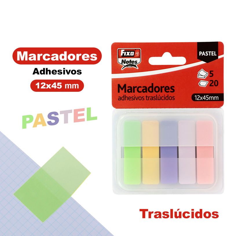 8413623505784-Fixo - marque-pages (index) - 5 blocs de 20 marqueurs par couleur - 12x45mm-P_405166814_1-0