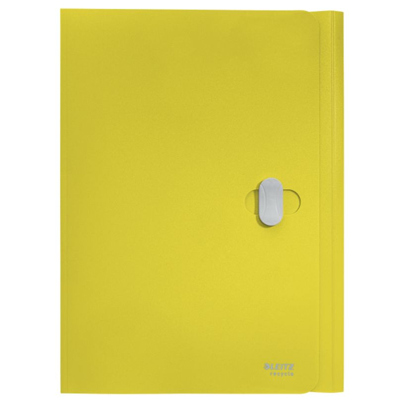 4002432130436-Leitz Recycle - Chemise à 3 rabats - A4 - pour 250 feuilles - jaune-P_405181481_4-3