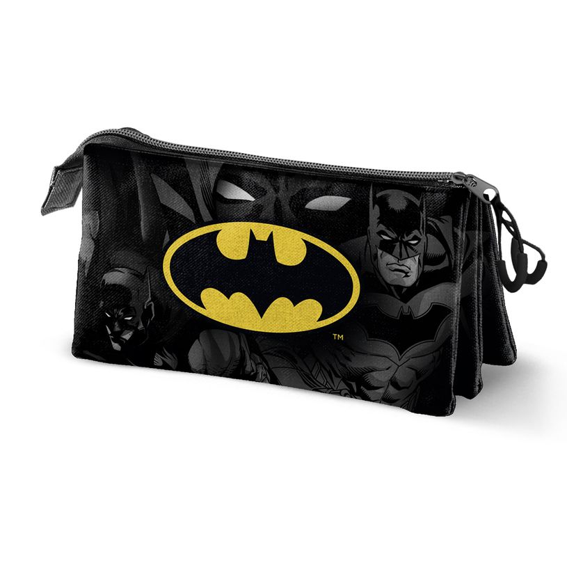 8445118064353-Batman - Trousse - triple - Ripstop - noir - Batman Caped-P_405182256_1-0