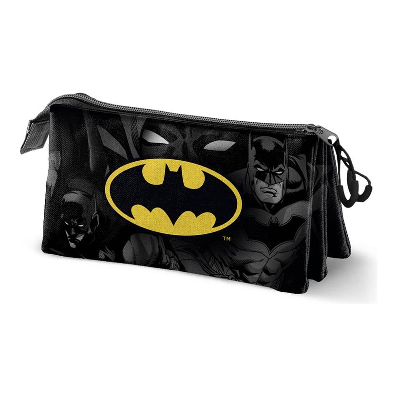 8445118064353-Batman - Trousse - triple - Ripstop - noir - Batman Caped-P_405182256_2-1