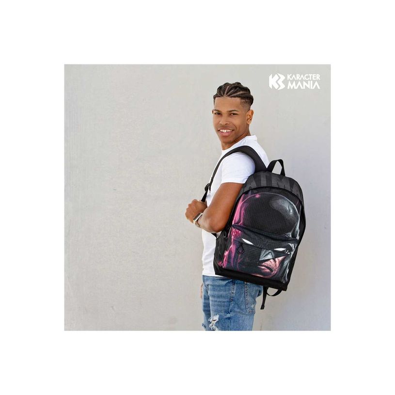 8445118063899-Batman HS Fan 2.2 - Sac à dos - Ripstop - noir - Batman Face-P_405182285_3-4