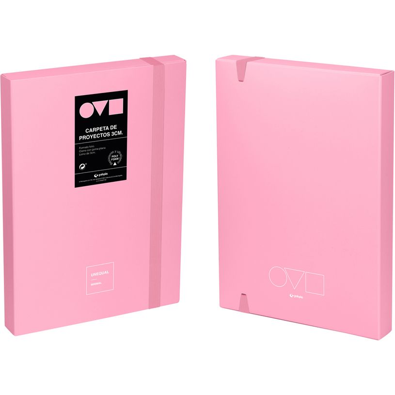 8413623130962-Grafoplas Unequal Minimal - Boîte de classement - largeur de dos : 30 mm - Folio - rose-P_405183140_1-0