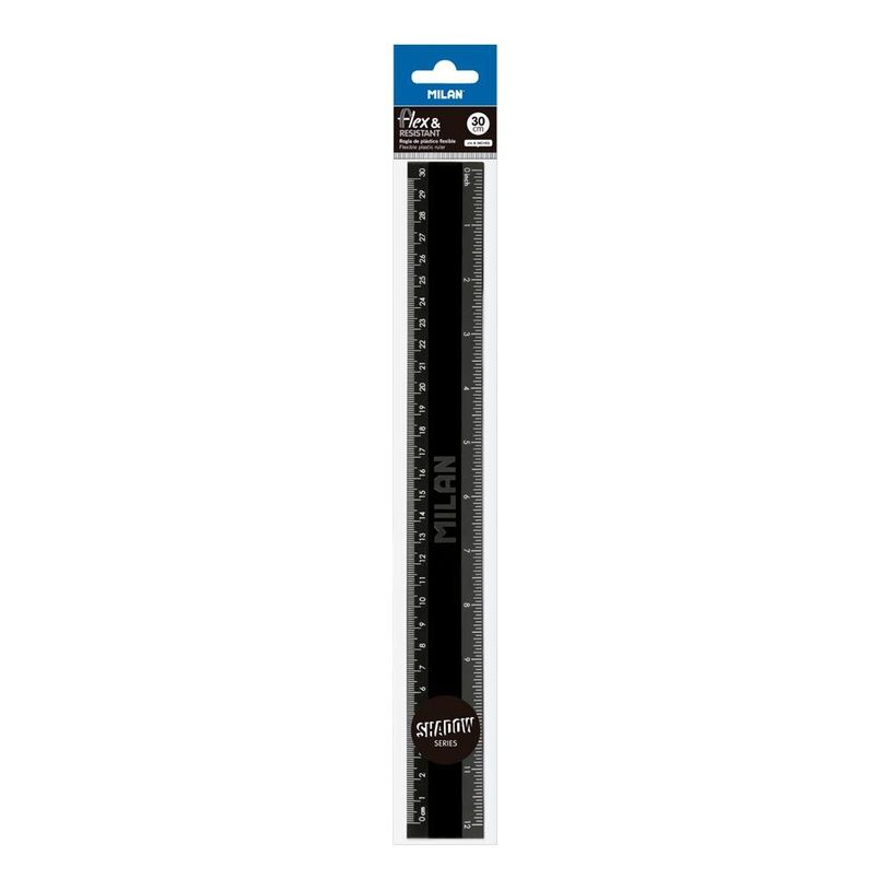 8411574102984-MILAN Shadow - Règle - 30 cm - noir opaque - plastique-P_405183424_4-0