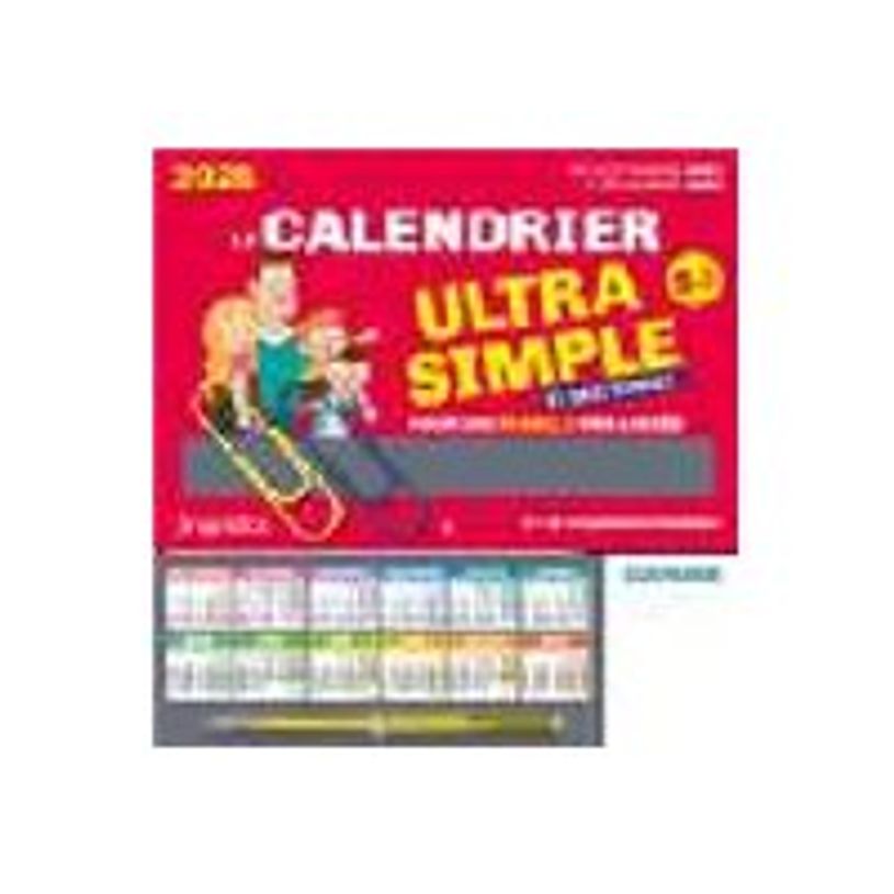 9782809691818-Frigobloc - Calendrier - fixation murale - 2024 - 2025 - 240 x 250 mm - daté-P_405184090_1-1