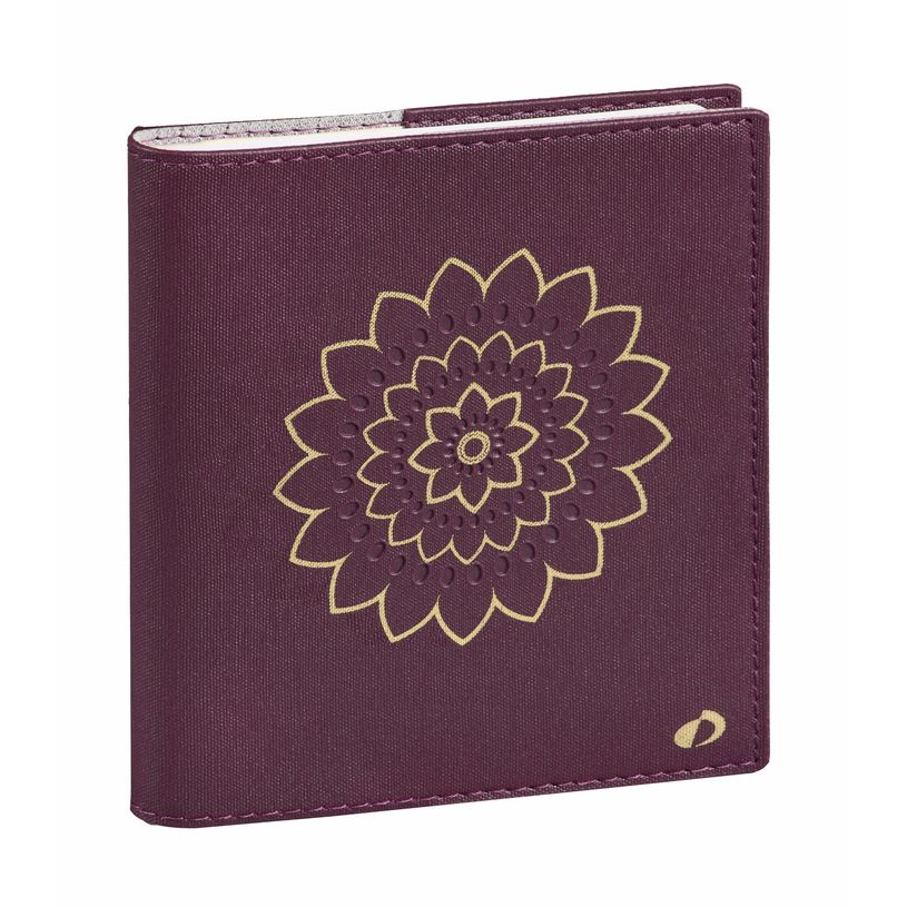 3371010516513-Quo Vadis Isis - Agenda JAJ Executif - 2025 - semainier - standard / M - 160 x 160 mm - portrait - papier blanc - embossed gold pattern - couver-P_405187232_3-0