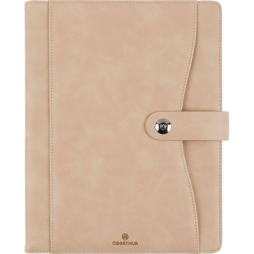 3664447208169-Agenda à spirale Davos - 1 semaine sur 2 pages - 22 x 28 cm - beige - Oberthur-P_405187985_2-0