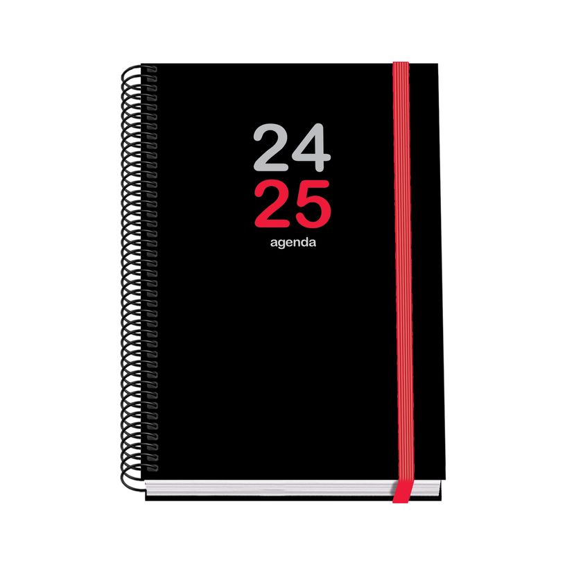 8421938517699-Dohe Prime Elite - Agenda scolaire - 2024-2025 - semainier - reliure à spirale - A5 (148 x 210 mm) - carton -P_405188085_1-0