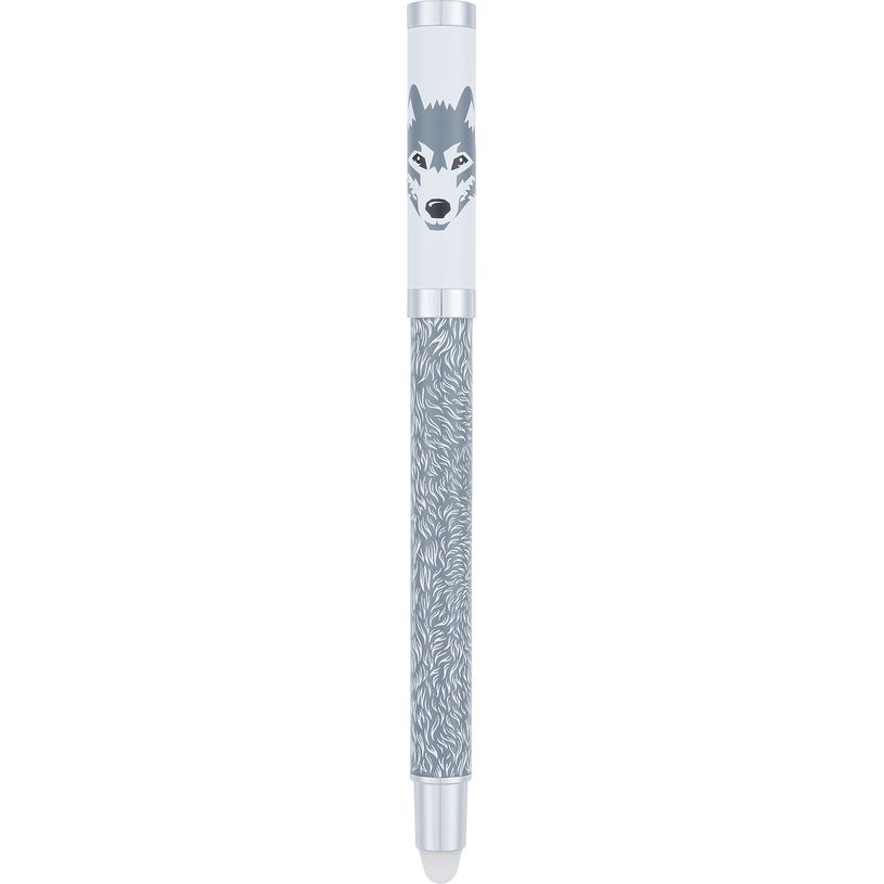 3664447169866-Stylo roller gomme Animaux - 5 decors assortis - Oberthur-P_405188846_3-2