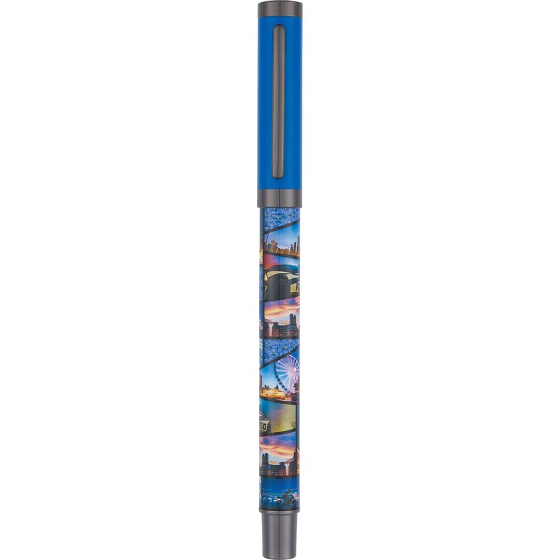 3664447143231-Stylo plume Arcade - 5 decors assortis - Oberthur-P_405188857_2-1