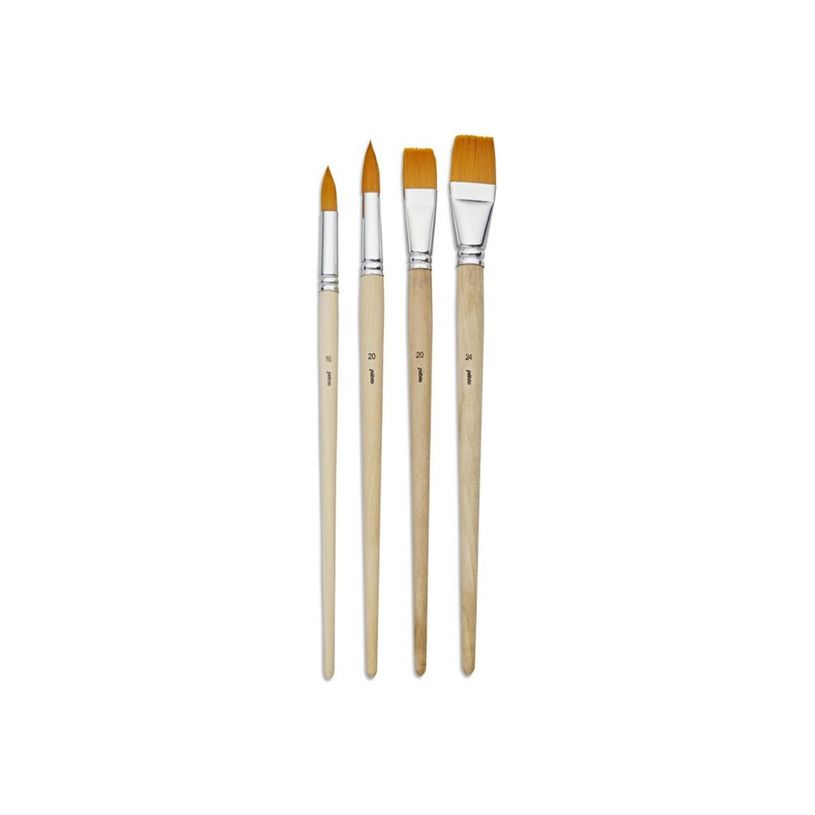 3167869524010-Pebeo Artist - Lot de pinceaux - 4 parties - rond, plat - taille : 16, 20, 24-P_405220542_1-0