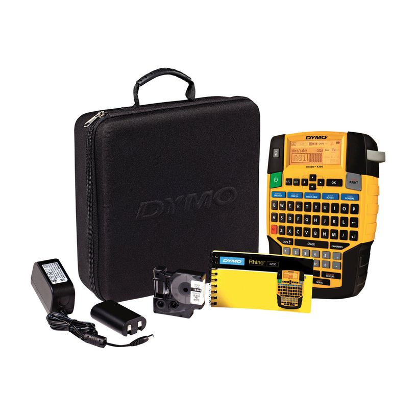 3501178529951-DYMO Rhino 4200 Kit - Étiqueteuse - imprimante d'étiquettes monochrome - impression par -P_405221349_2-1