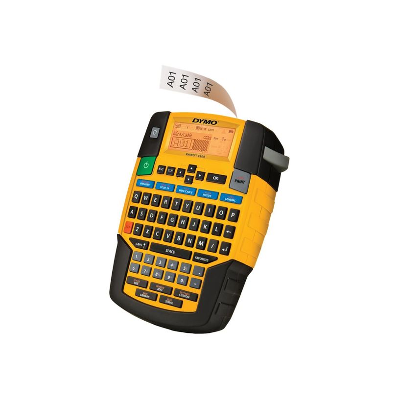 3501178529951-DYMO Rhino 4200 Kit - Étiqueteuse - imprimante d'étiquettes monochrome - impression par -P_405221349_5-4