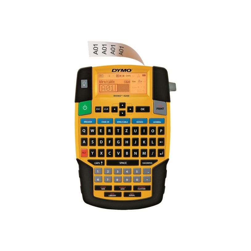 3501178529951-DYMO Rhino 4200 Kit - Étiqueteuse - imprimante d'étiquettes monochrome - impression par -P_405221349_6-5