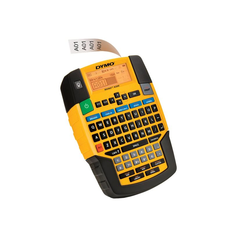 3501178529951-DYMO Rhino 4200 Kit - Étiqueteuse - imprimante d'étiquettes monochrome - impression par -P_405221349_7-6