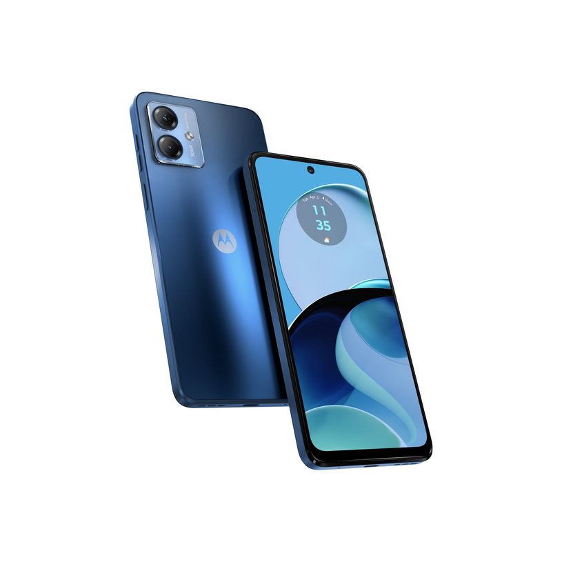 0840023248184-Motorola Moto G14 - 4G smartphone - double SIM - RAM 4 Go / Mémoire interne 128 Go - microSD slot - Écran LCD - 6.5" - 2400 x 1080 pixels (60 Hz) - 2x caméras arrière 50 MP, 2 MP --P_405224261_2-0