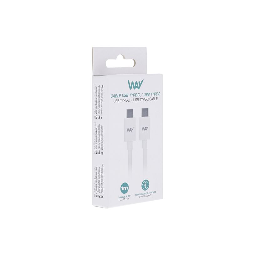 3303170111888-T'nB - Câble USB-C - 1 m - blanc-P_405224285_2-2