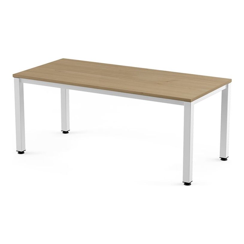 8427951202789-Rocada Executive - Table - rectangulaire - chêne - blanc, RAL 9003 base-P_405224521_1-0