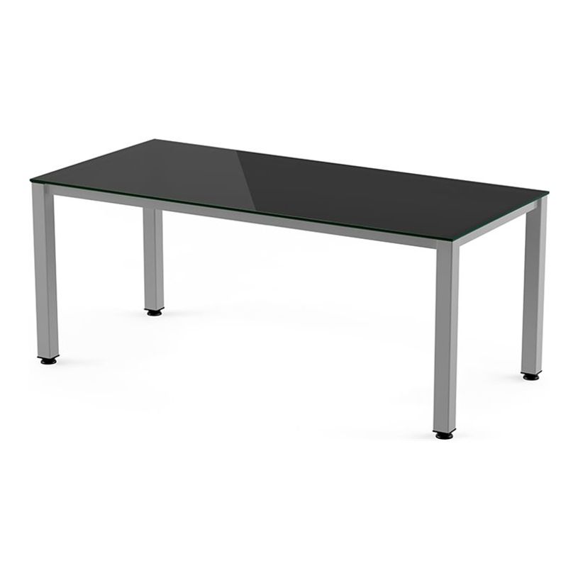 8427951006264-Rocada Executive - Table - rectangulaire - noir - gris, RAL 9006 base-P_405224551_1-0