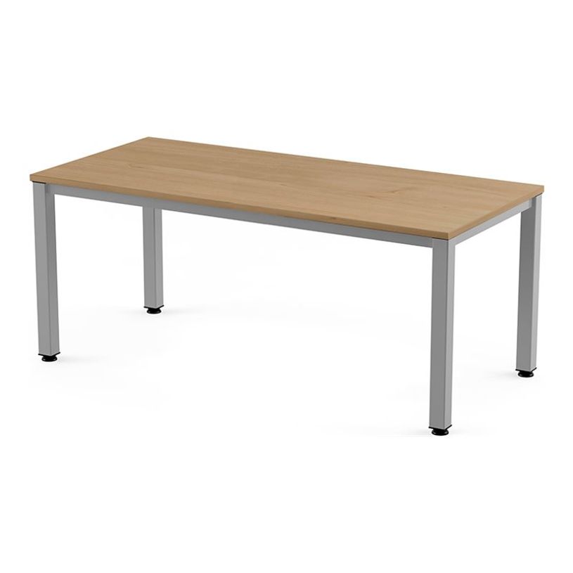 8427951006257-Rocada Executive - Table - rectangulaire - chêne - aluminium base-P_405224556_1-0
