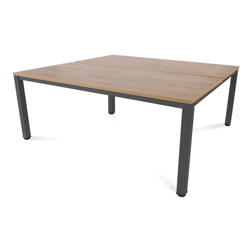 8427951012852-Rocada Executive - Table - rectangulaire - chêne - anthracite, RAL 7015 base-P_405224696_1-0