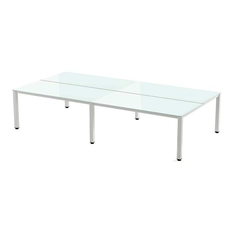8427951224309-Rocada Executive - Table - rectangulaire - blanc - blanc, RAL 9003 base-P_405224727_1-0