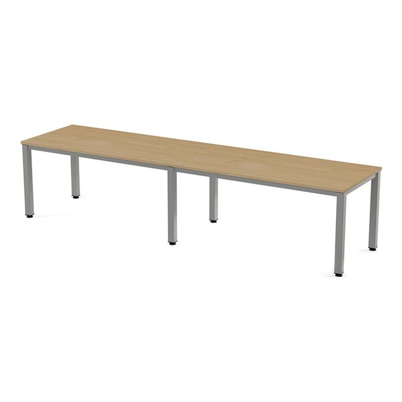 8427951220981-Rocada Executive - Table - rectangulaire - chêne - aluminium base-P_405224745_1-0