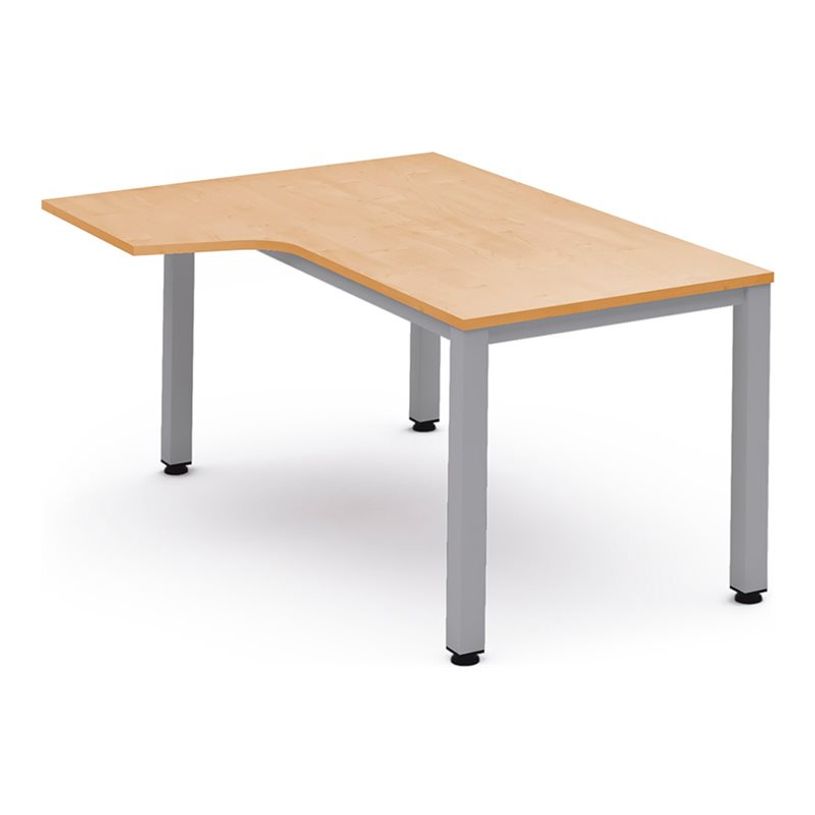 8427951205315-Rocada Executive - Table - en L (gauche) - hêtre - aluminium base-P_405224805_1-0