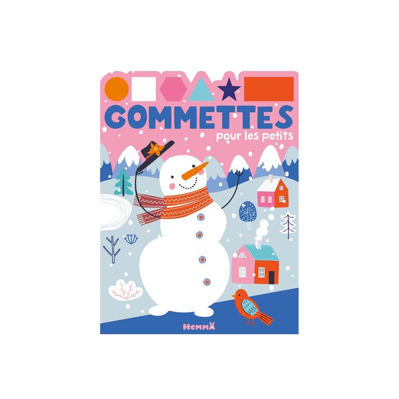 9782508059087-Bonhomme de neige - Gommettes pour les petits - livre d'activités-P_405225244_1-0