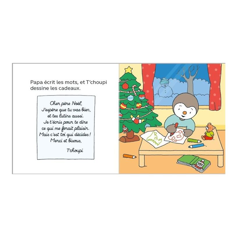 9782095029319-T'choupi écrit au père Noël - T'choupi - par Courtin Thierry - livre d'images (relié)-P_405225253_4-3