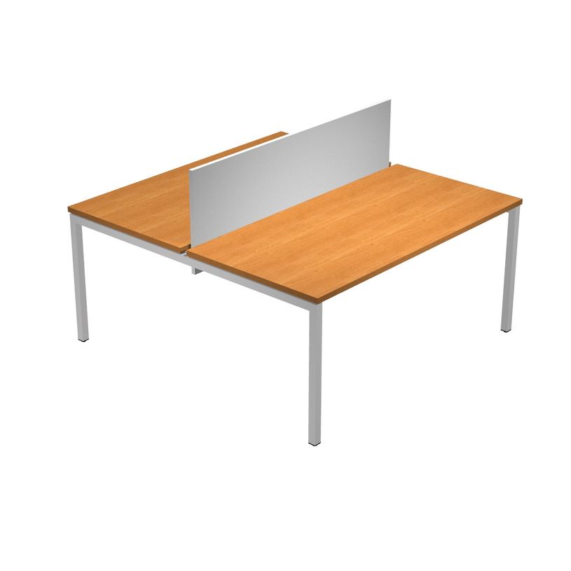 0404052254983-Bureau bench Trend - L180 - avec panneau de séparation - plateau imitation aulne-P_405225498_1-0
