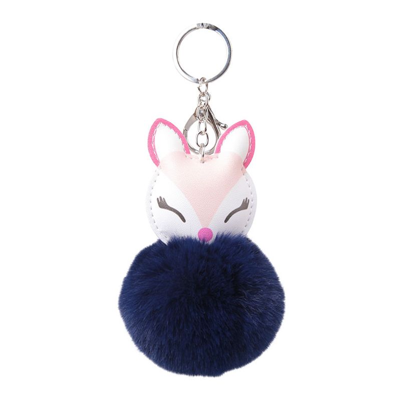 3135257904768-Porte-clés Funny clips - Peluche et PU - couleurs assorties - Viquel-P_405226378_12-11