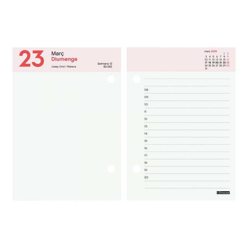 8422952380894-Finocam Dessert Taco - Calendrier - de bureau - 2025 - au jour le jour - 85 x 120 mm - dat-P_405226618_7-0