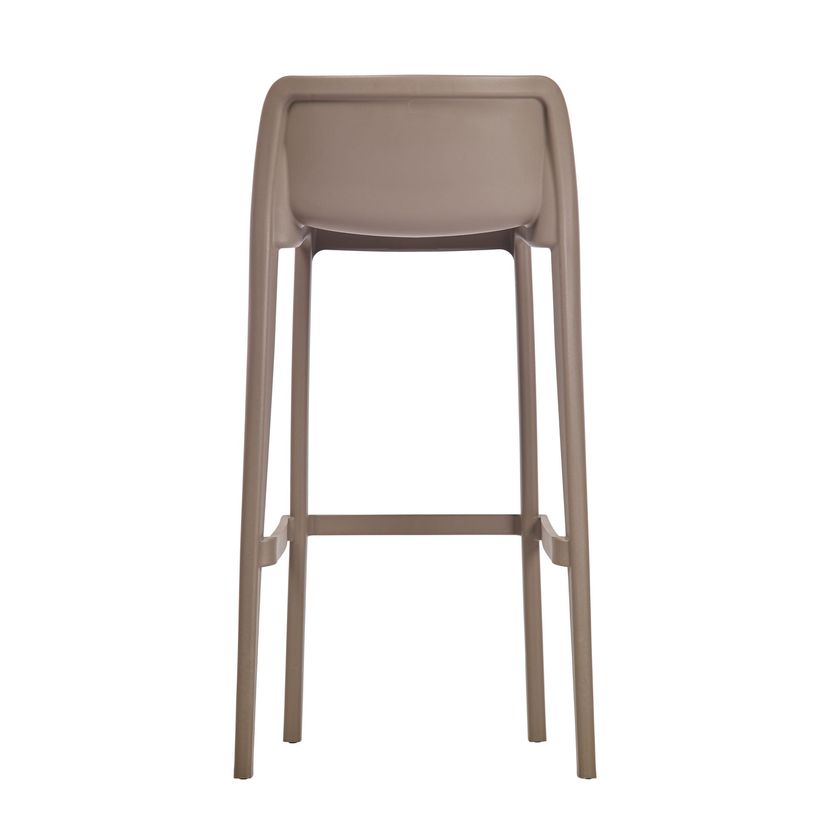 8414376771020-Tabouret haut empilable ATTIC - Ezpeleta professionnel - Taupe-P_405227944_2-1