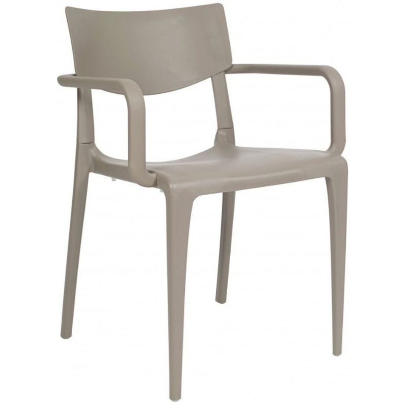8414376730973-Fauteuil empilable TOWN - Ezpeleta professionnel - Taupe-P_405227962_1-0