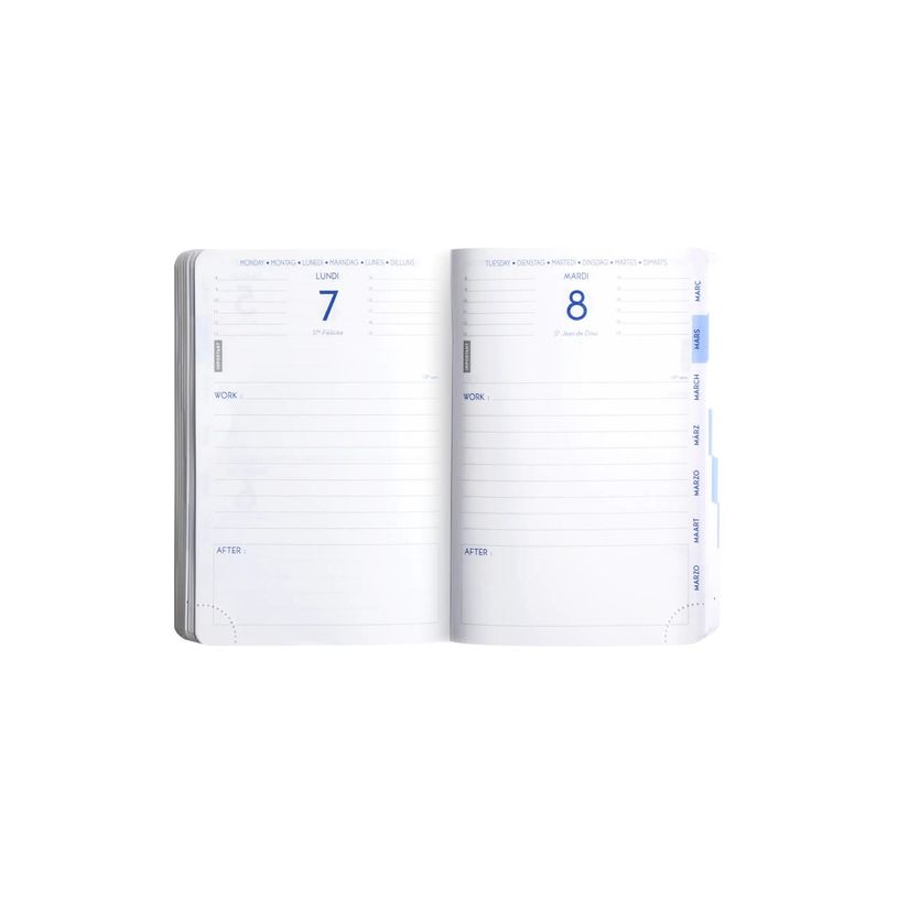 3660942087742-Agenda Verone - 1 jour par page - 10 x 15 cm - coquelicot - Exacompta-P_405228011_2-1