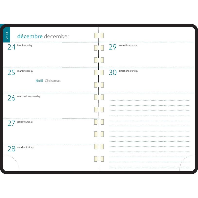 3660942087834-Agenda de poche spiralé 16 mois Joy - 1 semaine sur 2 pages - 10 x 15 cm - citron - Exaco-P_405228051_2-1