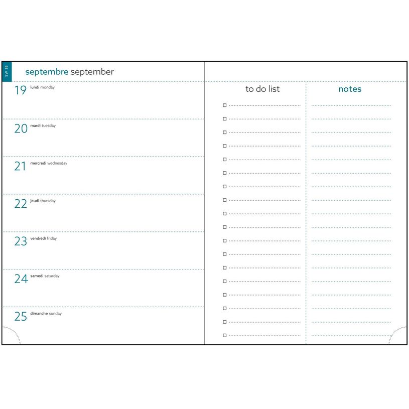 3660942087858-Agenda de bureau spiralé 16 mois Joy - 1 semaine sur 1 page - 15 x 21 cm - lilas - Exacom-P_405228055_3-2