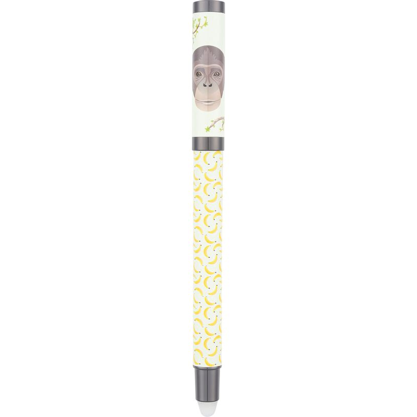 3664447195735-Stylo roller gomme Animaux - 5 decors assortis - Oberthur-P_405228586_4-3