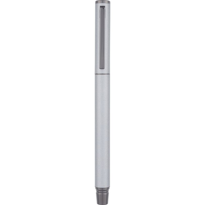 3664447196077-Stylo plume Metallique - 5 couleurs assorties  - Oberthur-P_405228590_1-0