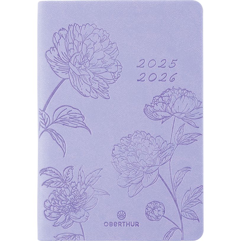3664447197609-Agenda Summerside - 1 semaine sur 2 pages - 10 x 15 cm - lilas - Oberthur-P_405230444_1-0