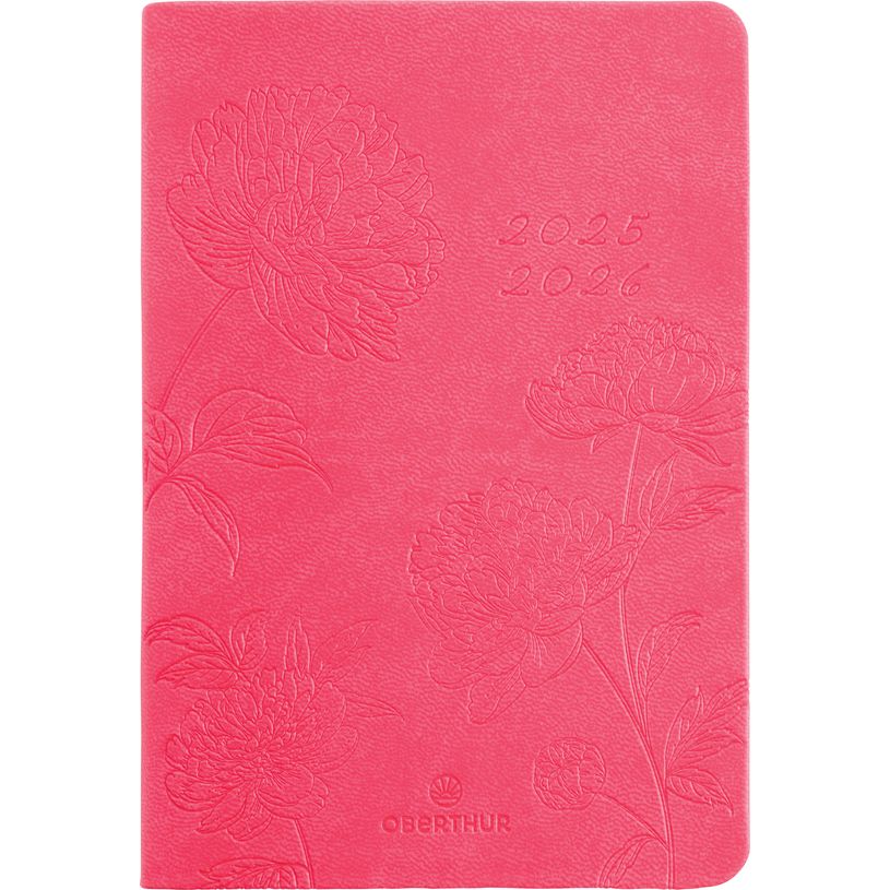 3664447197616-Agenda Summerside - 1 semaine sur 2 pages - 10 x 15 cm - corail - Oberthur-P_405230445_1-0