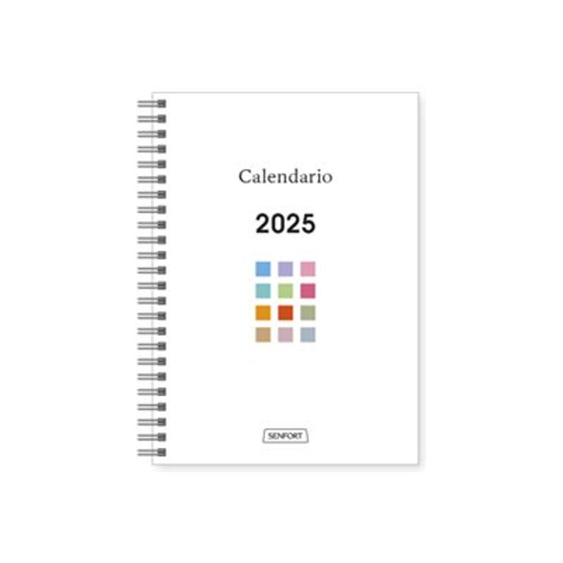 8412885239581-Senfort - Calendrier - 2025 - mois à afficher - A5 - 210 x 150 mm - daté-P_405231623_3-0