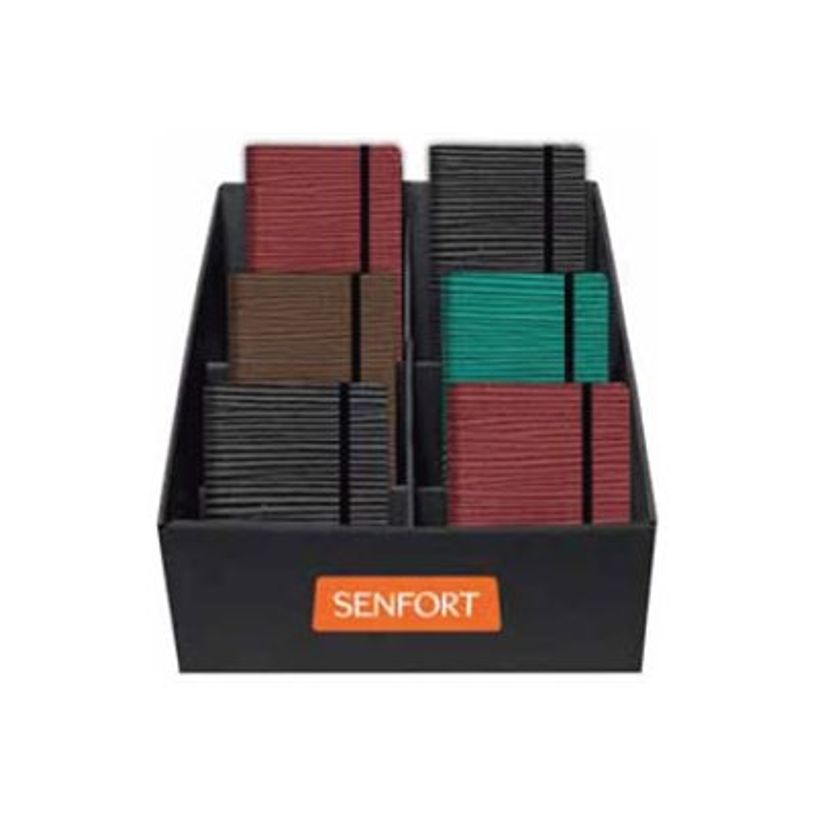 8412885243014-Senfort Flow - Bloc-note de poche - fil-o - 90 x 130 mm - 80 feuilles / 160 pages - papier blanc - doubl-P_405232256_1-0