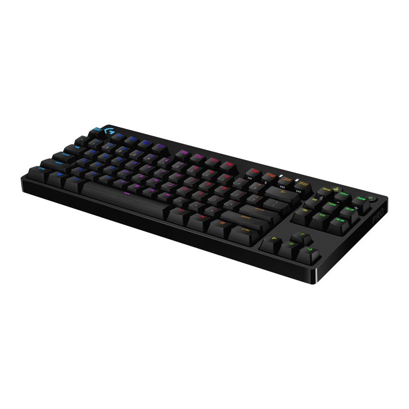 5099206086401-Logitech Clavier de jeu mécanique G Pro - Clavier - backlit - USB - AZERTY - Français - commu-P_405233255_6-5